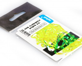 Fine FlashBack Strips, 2.5 mm, Fluo Yellow Pearl / 12